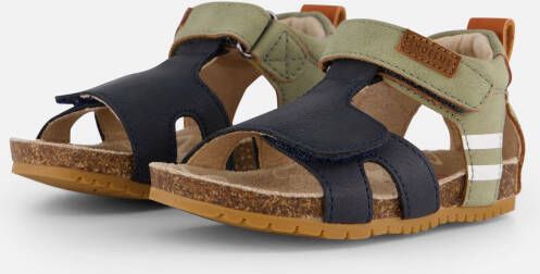 Shoesme Bio Sandalen groen Leer