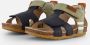 Shoesme Bio Sandalen groen Leer - Thumbnail 1
