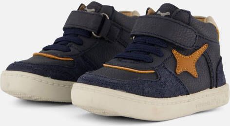 Shoesme Extreme Flex Sneakers blauw Leer
