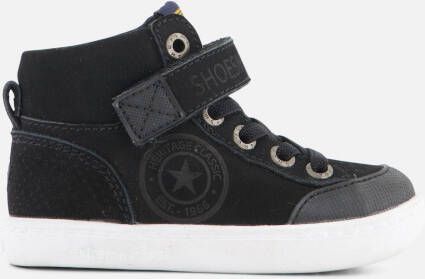 Shoesme Klittenbandschoenen Jongens Black Leer - Foto 1