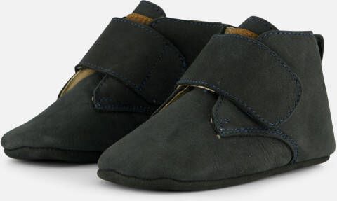 Shoesme Baby Babyslofjes Jongens Blue Leer