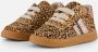 Shoesme Leopard Babyschoenen cognac Suede - Thumbnail 1