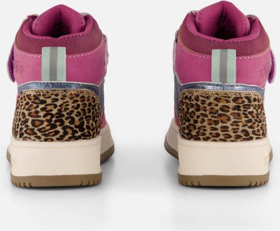 Shoesme New Outsole Sneakers roze Leer Dames - Foto 3