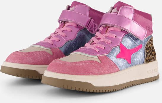 Shoesme New Outsole Sneakers roze Leer Dames