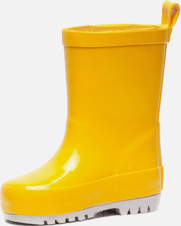 Shoesme RB7A092-C Geel + Fleece Sock Regenlaarzen