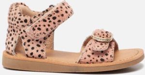 Shoesme Sandalen | | Pink Black Dots | Leer |