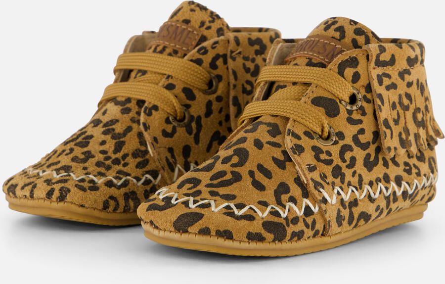 Shoesme Babyschoenen cognac Leer Kinderschoenen