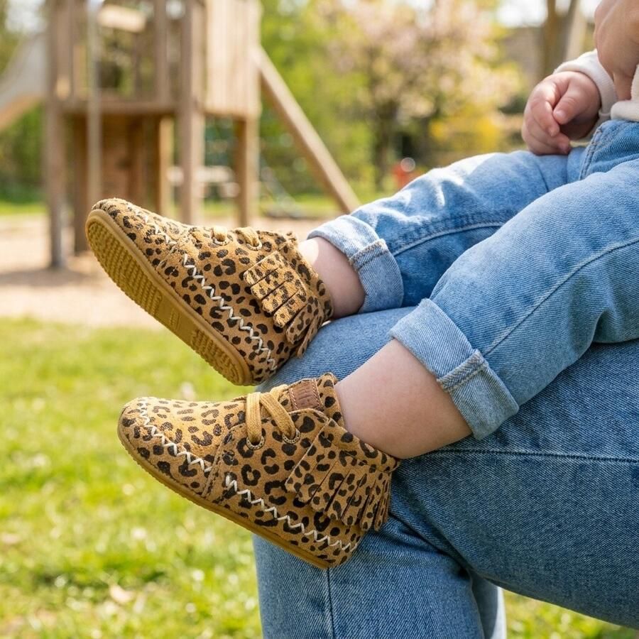 Shoesme BABY-PROOF Babyschoenen cognac Leer Kinderschoenen - Foto 2