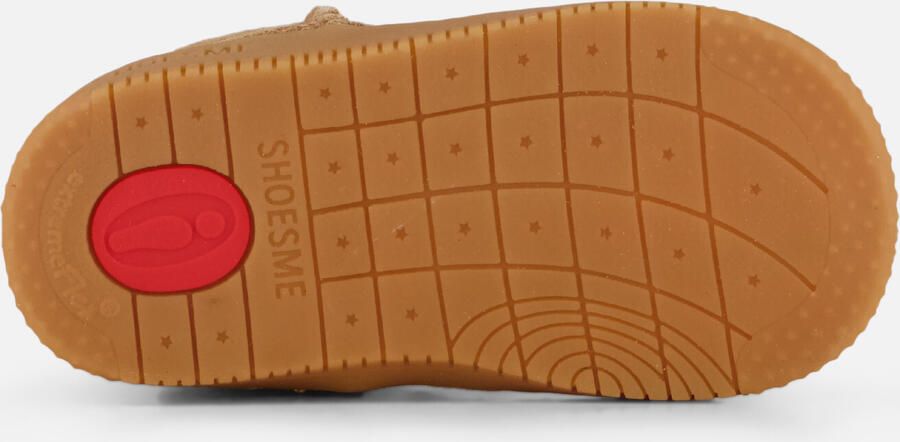 Shoesme Cognac Bootie Met Fluffy Voering Laarzen Kinderen Unisex Cognac Lammy - Foto 8