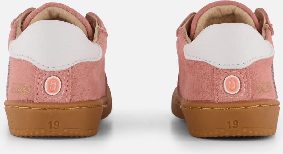 Shoesme Roze Suède Sneakertje Sneakers Kinderen Meisjes Pink Leer - Foto 3