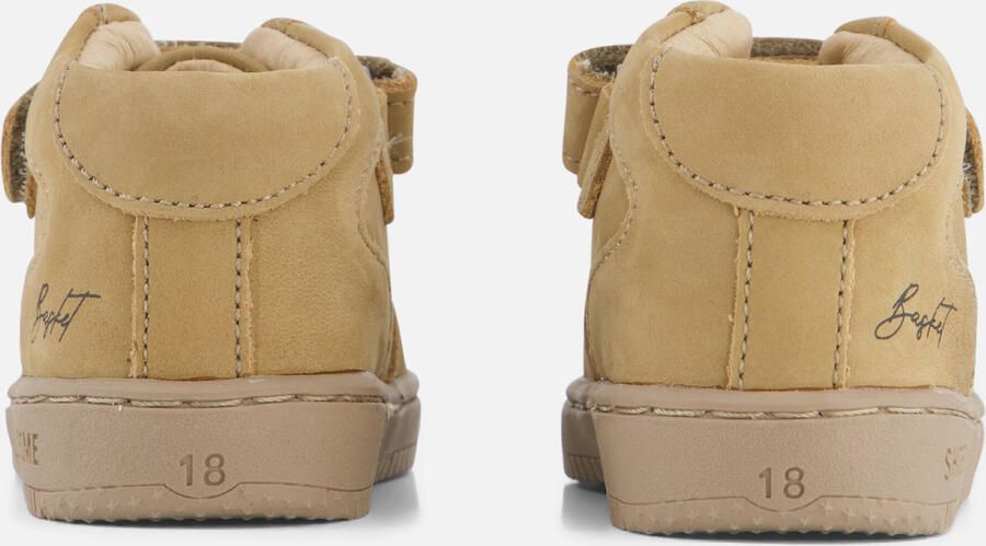 Shoesme Baby | Babysneakers | Meisjes jongens | BEIGE | Leer - Foto 5