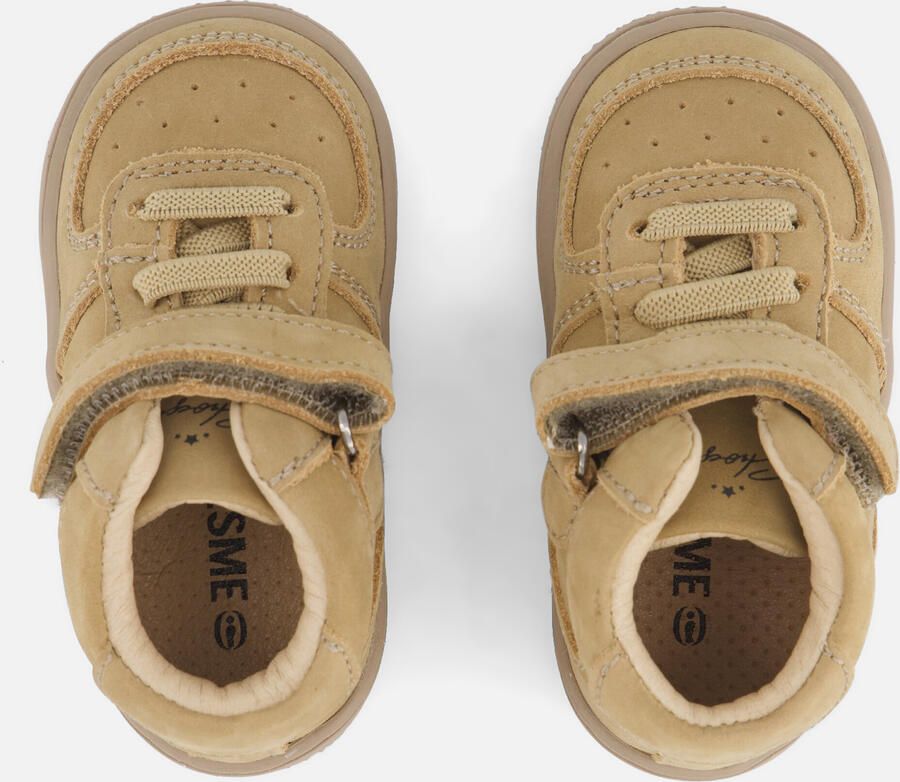 Shoesme Baby | Babysneakers | Meisjes jongens | BEIGE | Leer - Foto 4