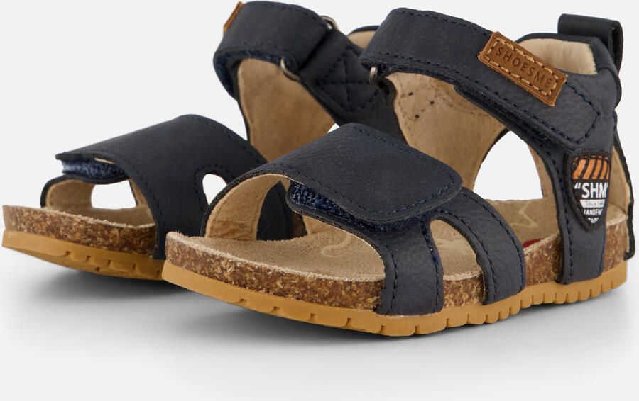 Shoesme Bio Sandalen blauw Leer