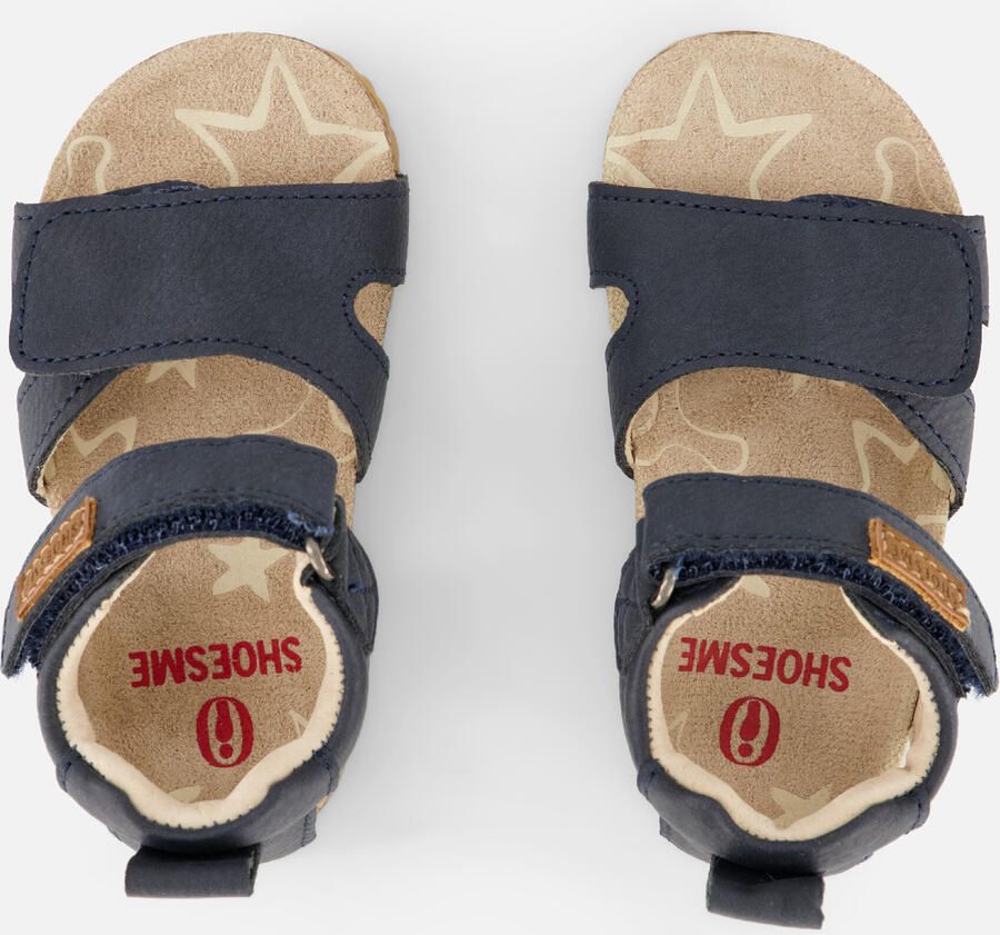 Shoesme Bio Sandalen blauw Leer - Foto 2