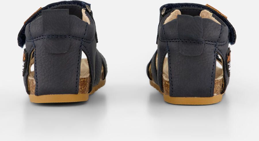 Shoesme Bio Sandalen blauw Leer - Foto 4