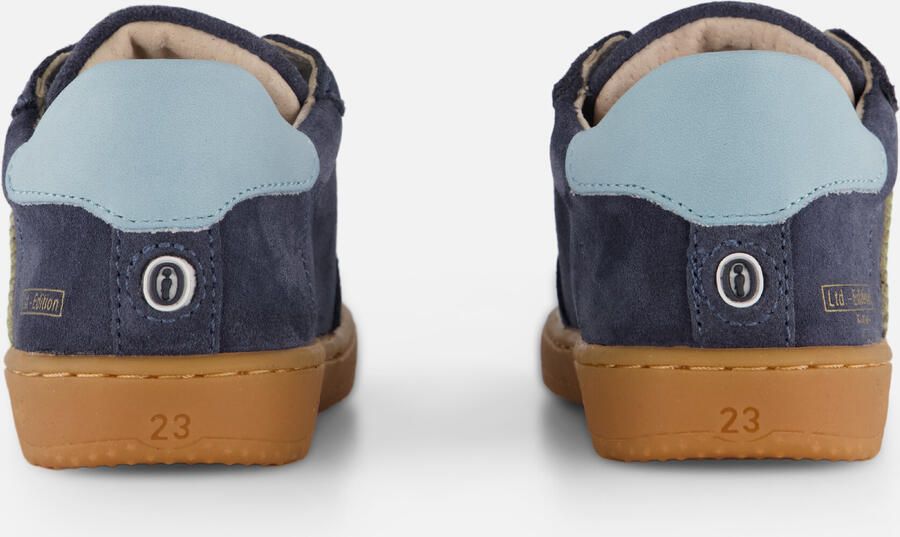 Shoesme Blauw Suède Sneakertje Sneakers Kinderen Jongens Blue Suède - Foto 3