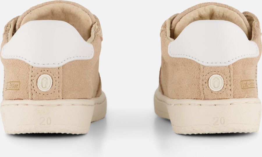 Shoesme Taupe Suède Sneakertje Sneakers Kinderen Unisex Taupe Suède - Foto 3
