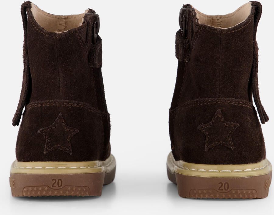Shoesme Laarsjes bruin Suède Dames - Foto 3