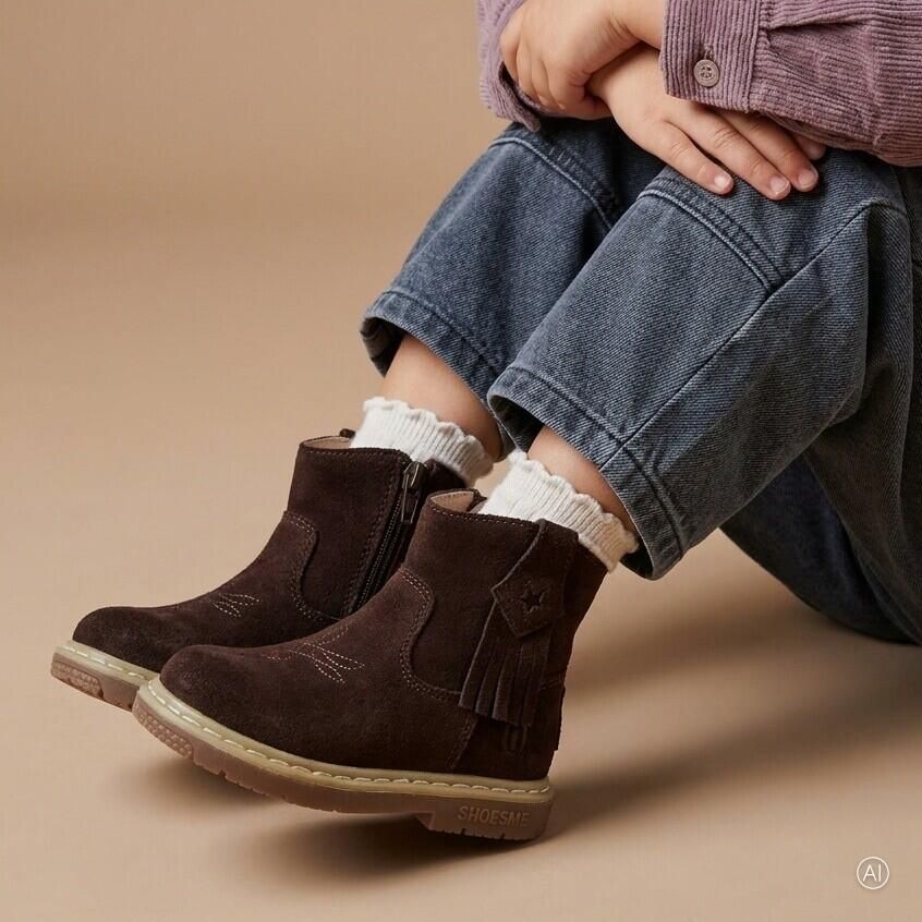 ShoesMe BC26W004-A dark brown Bruin