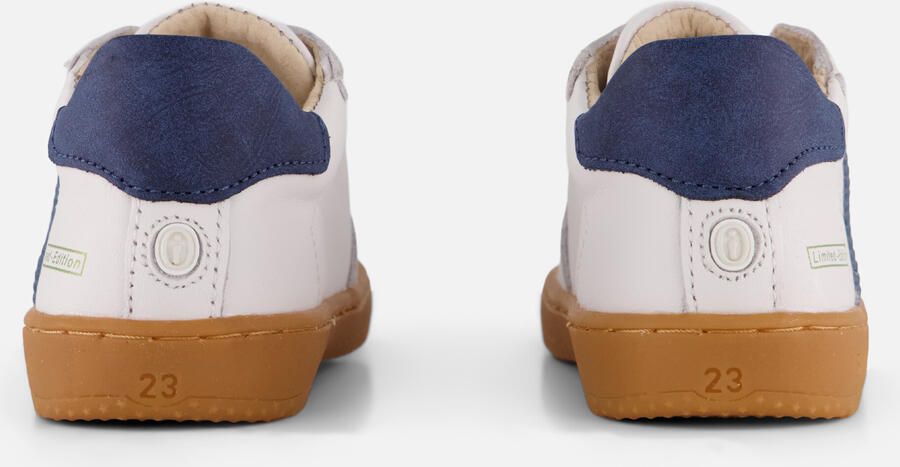 Shoesme Wit-Blauw Sneakertje Sneakers Kinderen Jongens White Blue Leer - Foto 5