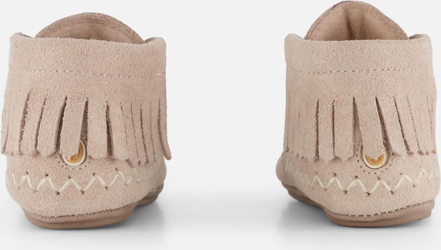 Shoesme Leren Lopen Sneakers Franjes beige Suède Kinderschoenen - Foto 5