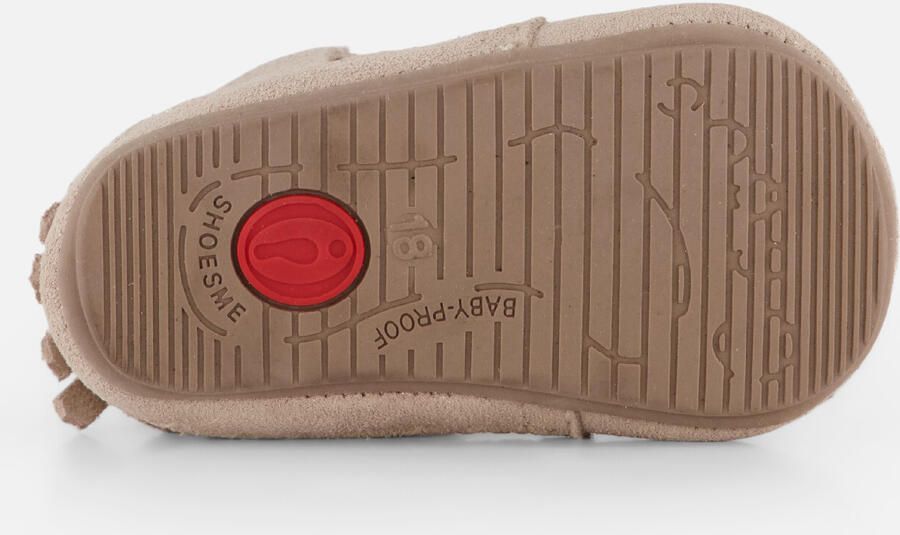 Shoesme Leren Lopen Sneakers Franjes beige Suède Kinderschoenen - Foto 4