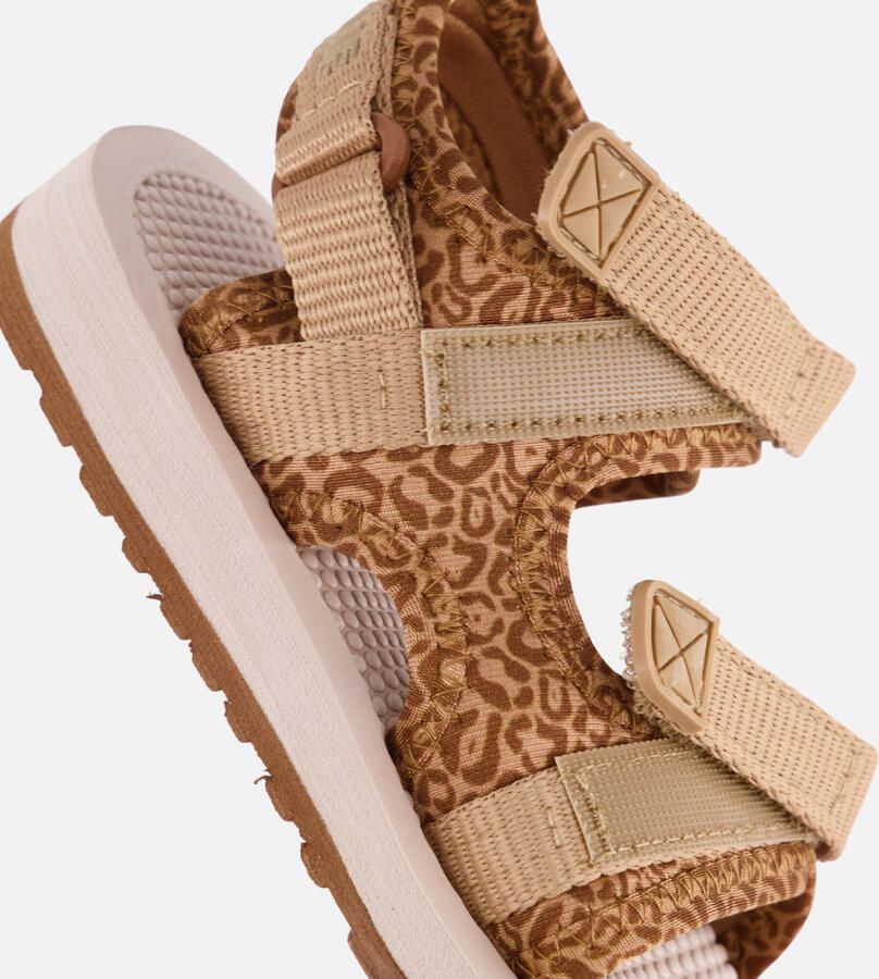 Shoesme Panterprint Lichtgewicht Sandaal Sandalen Kind Meisjes Leopard Grey Spandex - Foto 5