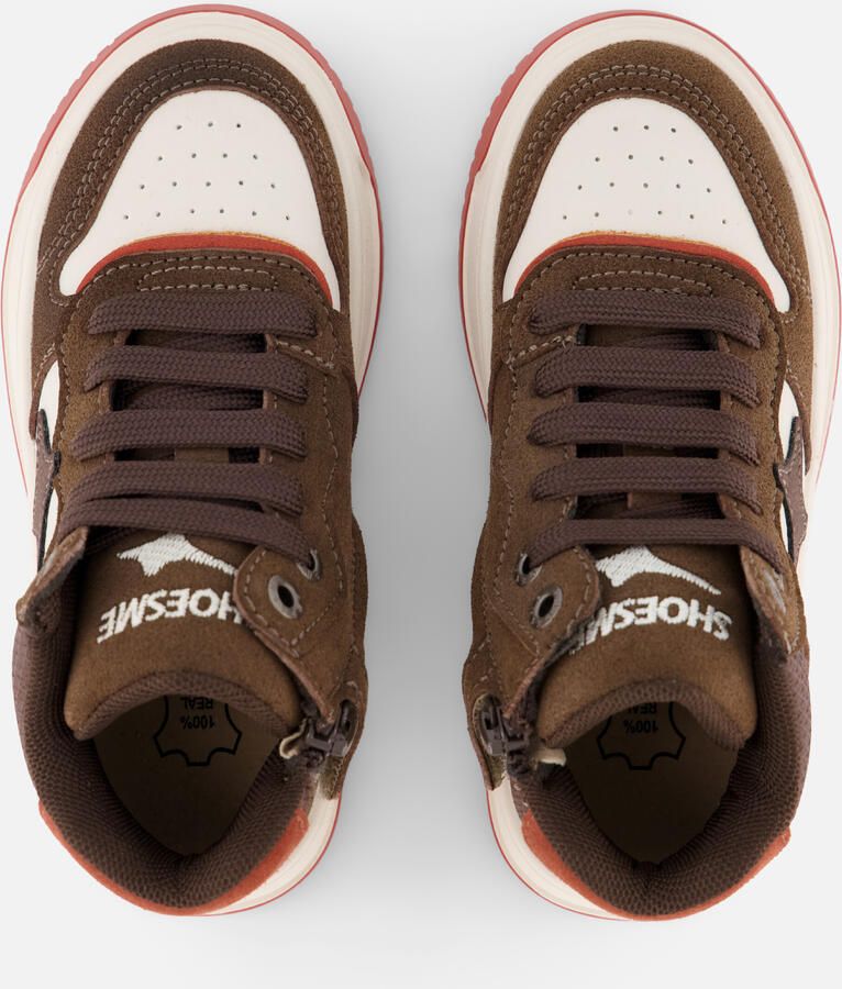 Shoesme New Outsole Sneakers bruin Leer - Foto 3