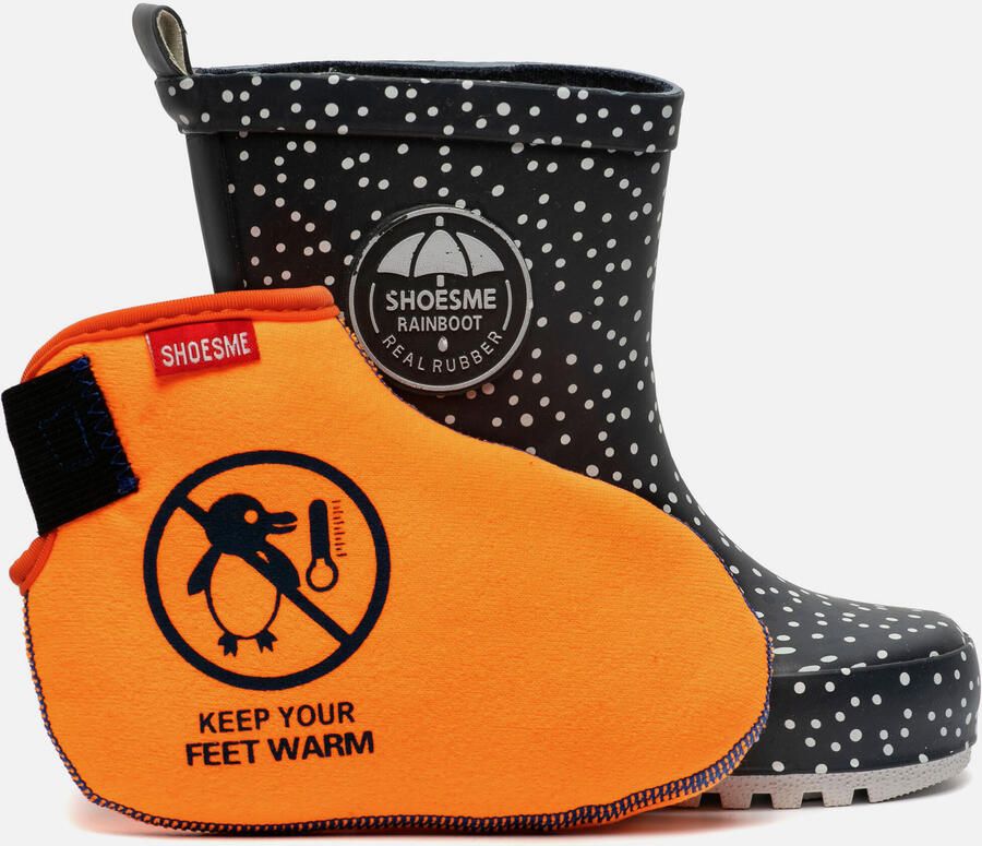 Shoesme Regenlaarzen RB21A092 A Donker Blauw 22 - Foto 5