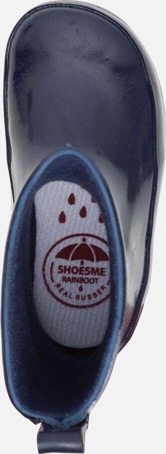 Shoesme RB7A092-B Donkerblauw + Fleece Sock Regenlaarzen