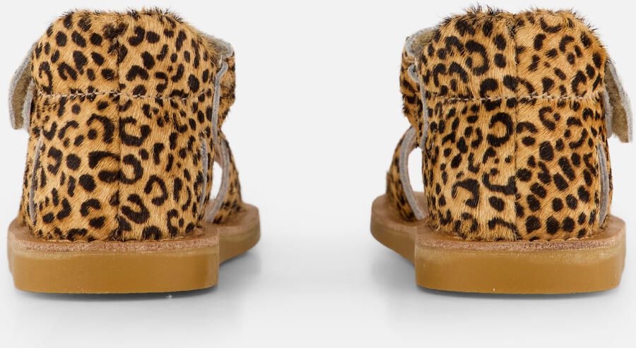 Shoesme Sandalen Leopard bruin Leer - Foto 5
