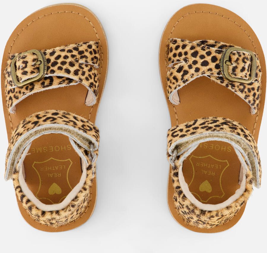 Shoesme Sandalen Leopard bruin Leer - Foto 2