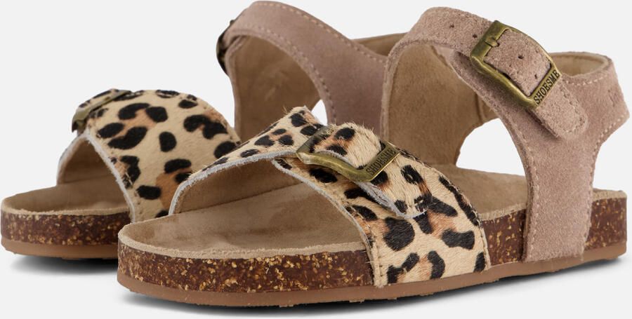 Shoesme Sandalen taupe Panterprint Suède - Foto 6
