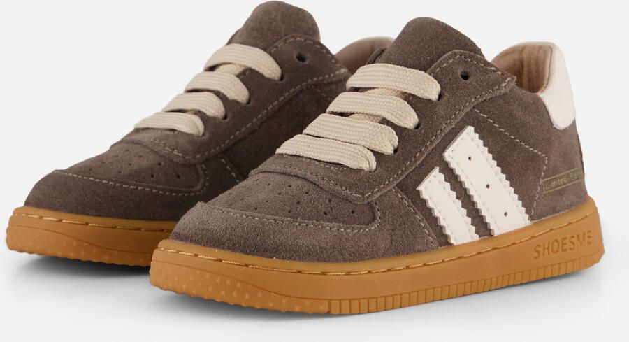 Shoesme suède sneakers grijsbruin Sneaker van - Foto 8