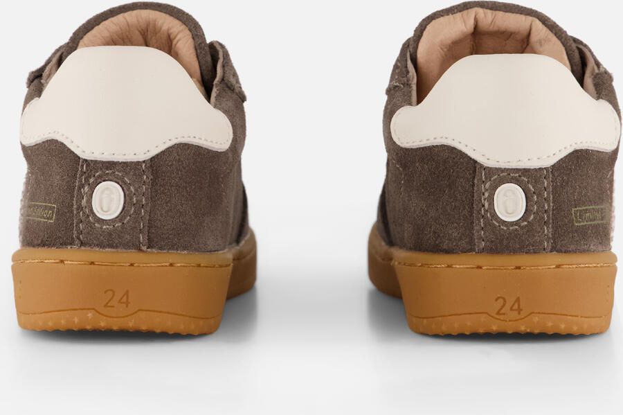 Shoesme suède sneakers grijsbruin Sneaker van - Foto 4