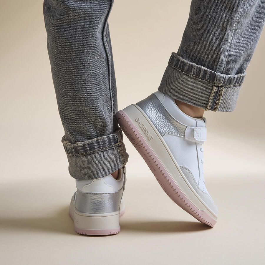 Shoesme Sneakers wit Textiel Dames - Foto 2