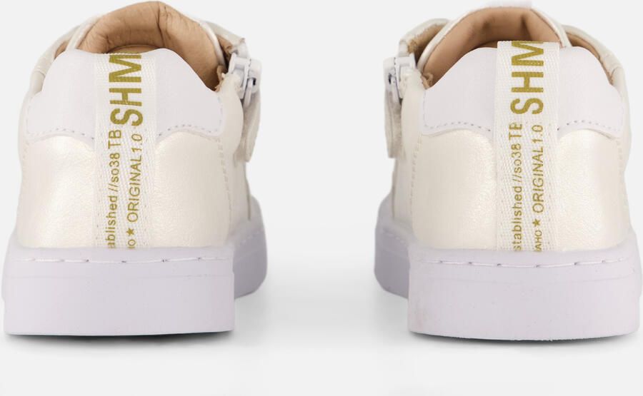 Shoesme Parelmoer Sneaker Sneakers Kinderen Meisjes PEARL Microfiber leer - Foto 5