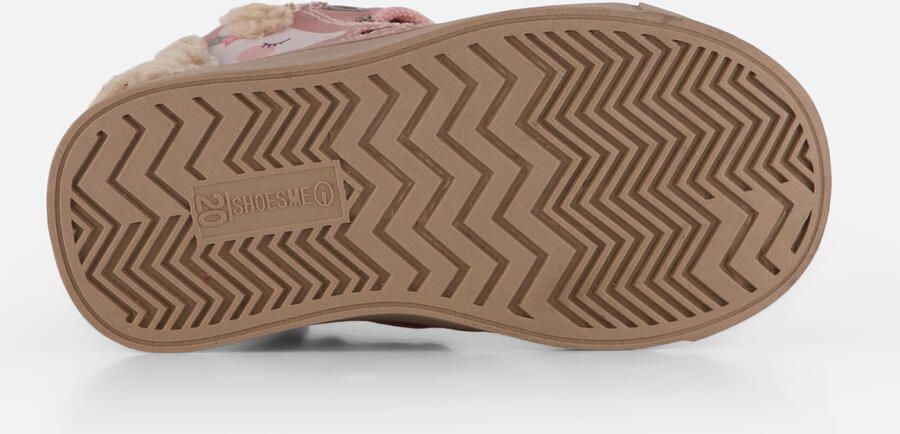 Shoesme Unicorn Veterboots roze Leer Kinderschoenen - Foto 10