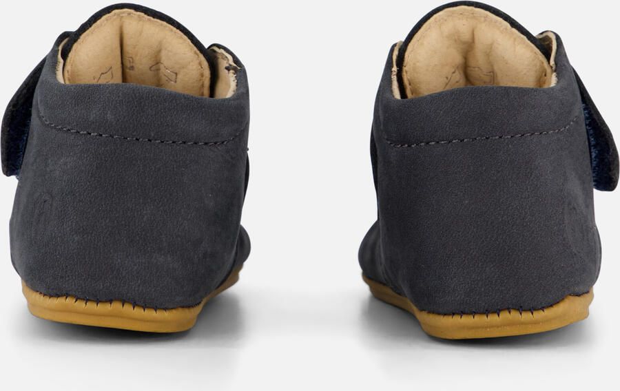 Shoesme Velcro Babyschoenen blauw Leer Heren