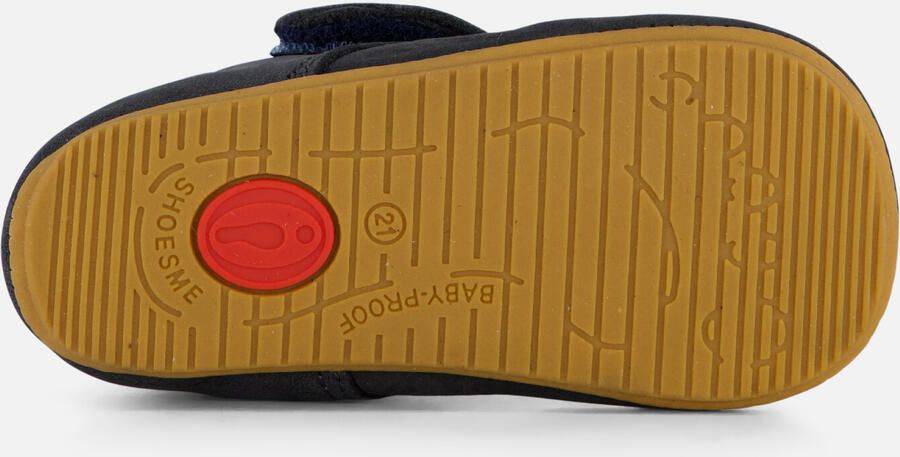 Shoesme Velcro Babyschoenen blauw Leer Heren - Foto 4