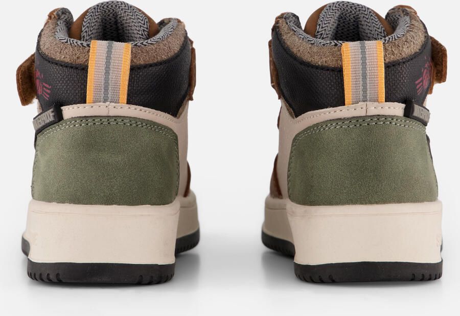 Shoesme No25w100 Sneakers Jongens Leren Sneaker Cognac - Foto 3