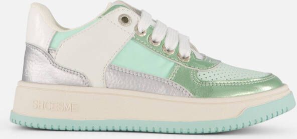 Shoesme Sneakers groen Leer Dames