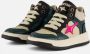 Shoesme sneakers groen fuchsia Imitatieleer Meerkleurig 28 - Thumbnail 3