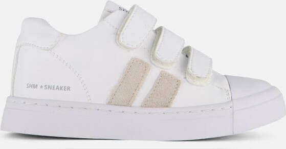 Shoesme Klittenbandschoenen WHITE Leer - Foto 1