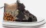 Shoesme Sneakers | | Black Gold | Leer - Thumbnail 3