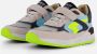 Shoesme leren sneakers grijs blauw Leer Effen 33 - Thumbnail 2