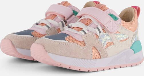 Shoesme St25s021 Sneakers Leren Sneaker Meisjes Multi