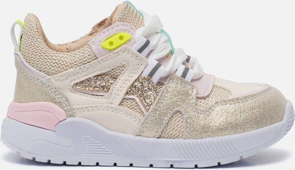 Shoesme Babyschoenen Trainers beige Textiel