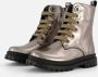 Shoesme veterboots zilver Meisjes Leer 24 | Enkelboot van - Thumbnail 14