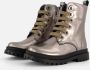 Shoesme veterboots zilver Meisjes Leer 24 | Enkelboot van - Thumbnail 2